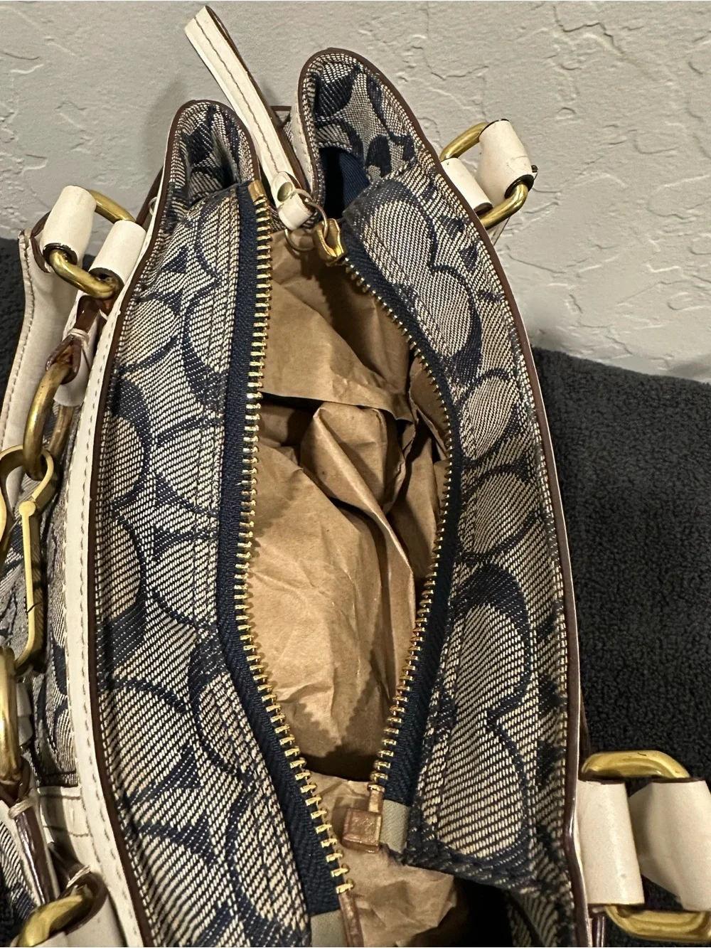 Vintage Coach Hampton in the Denim Collection